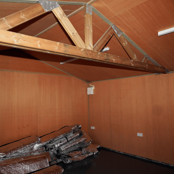 Interior of carriage house