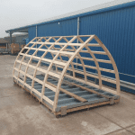 The internal structure of a timber pod kit